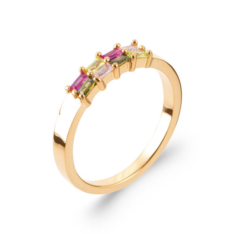 Coque de Nacre Bague plaqué or 20016805