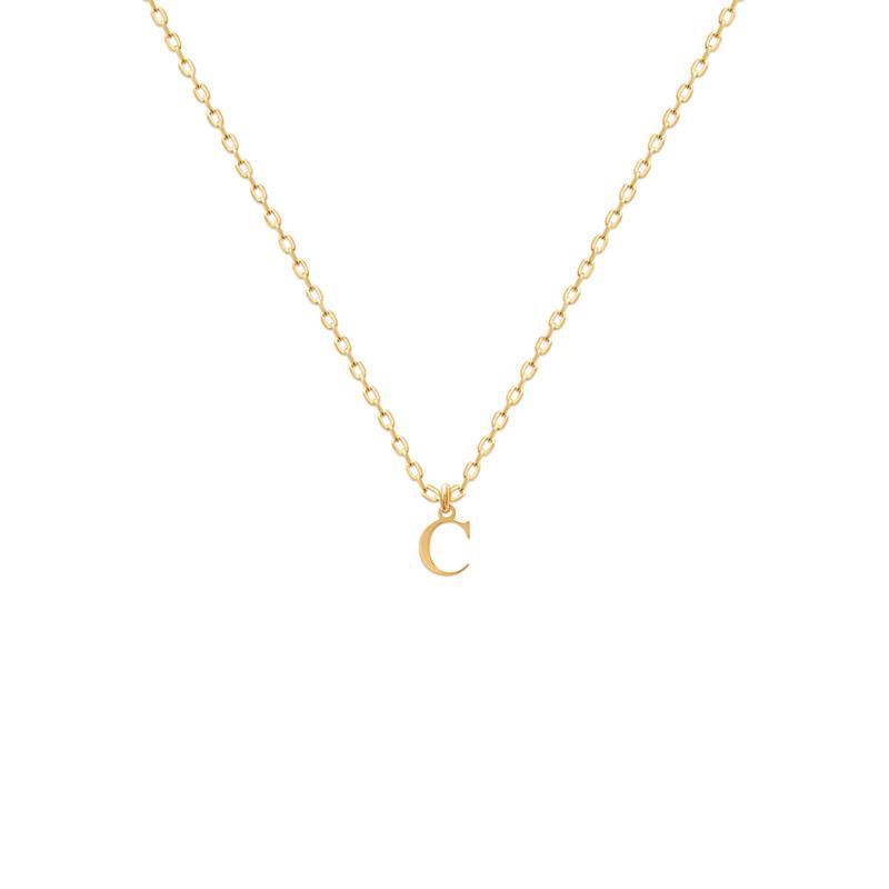 Coque de Nacre Pendentif initiale plaqué or 2875003