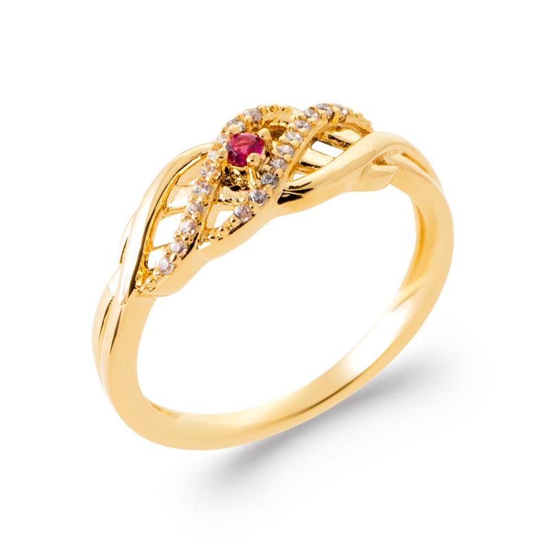 Coque de Nacre Bague plaqué or 2986120