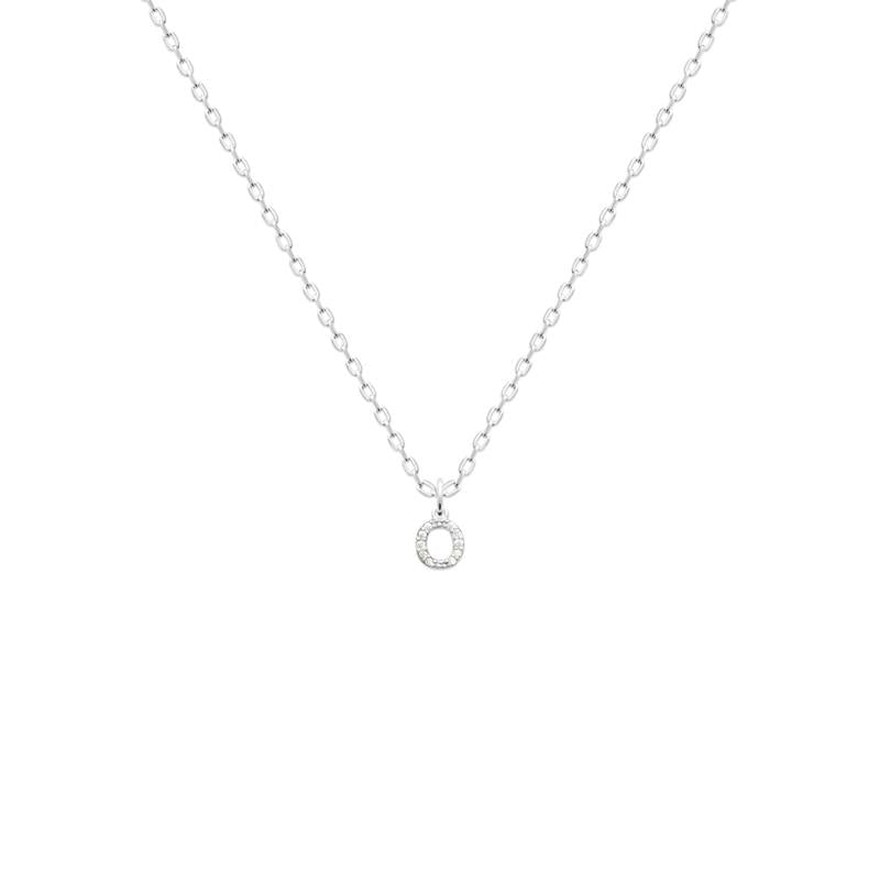 Coque de Nacre Pendentif initiale argent 1776715