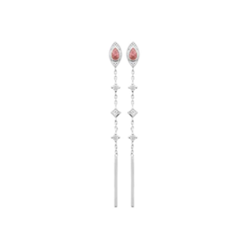 Coque de Nacre Boucles d'oreilles pendantes argent 13020580