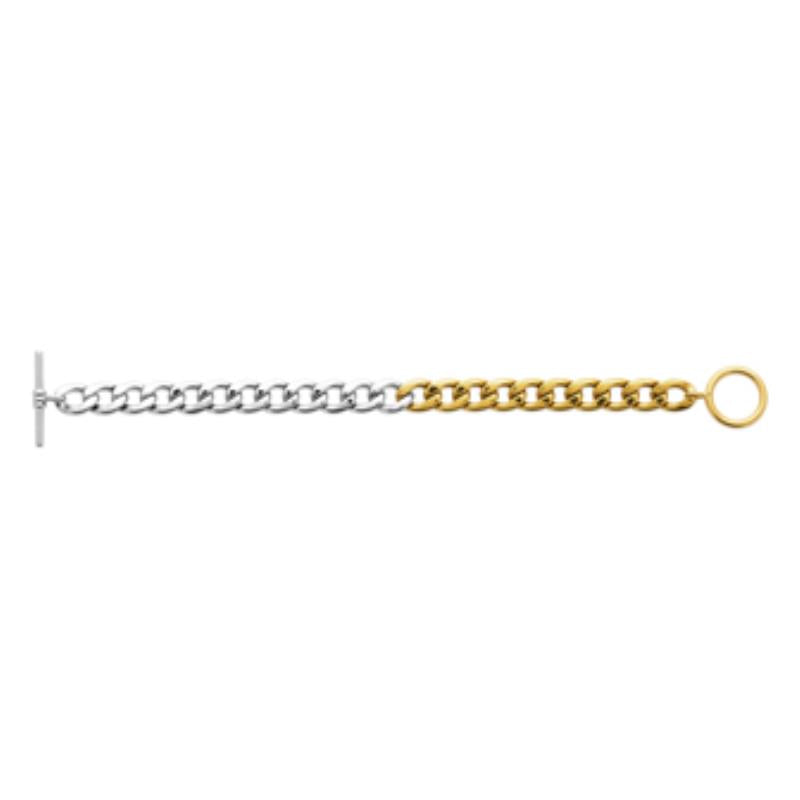 Coque de Nacre Bracelet acier doré 312186