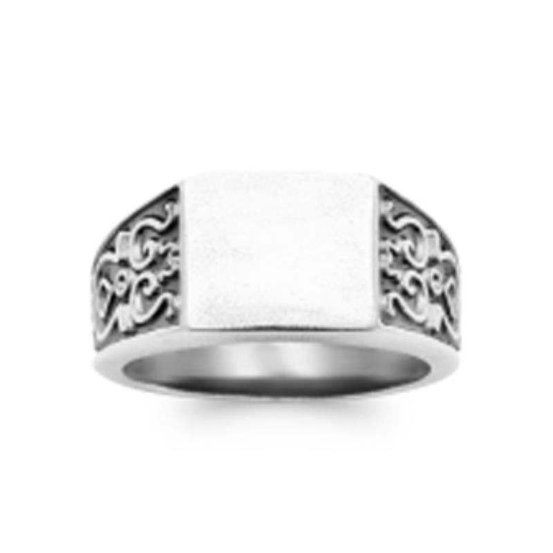 Coque de Nacre Chevalière argent 1975600