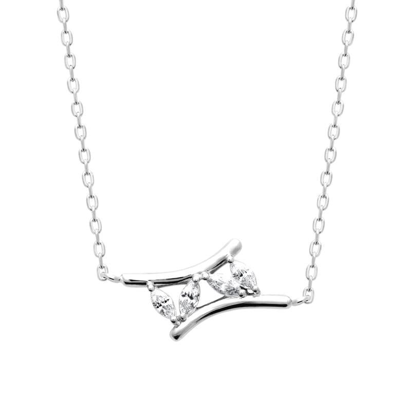 Coque de Nacre Collier argent 874418