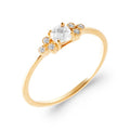 Coque de Nacre Bague plaqué or 2989310