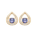 Coque de Nacre Boucles d'oreilles plaqué or 2572740