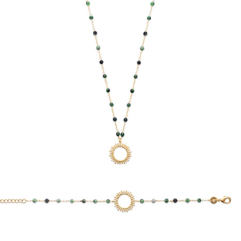 Coque de Nacre Bracelet plaqué or 973543