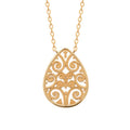 Coque de Nacre Collier plaqué or 921919
