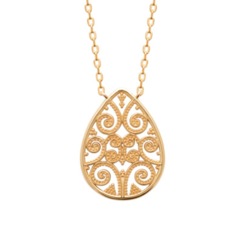 Coque de Nacre Collier plaqué or 921919