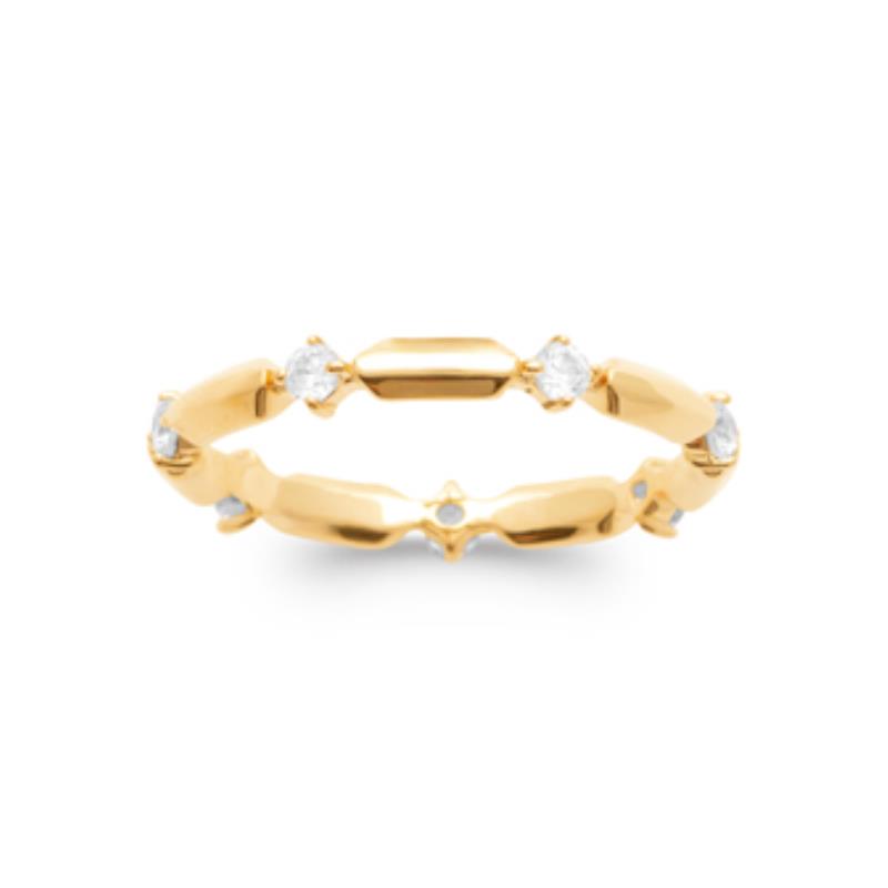 Coque de Nacre Bague plaqué or 2984610