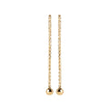 Coque de Nacre Boucles d'oreilles pendantes plaqué or 2513500