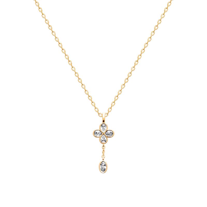 Coque de Nacre Pendentif plaqué or 2791110