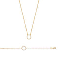 Coque de Nacre Collier plaqué or 973503