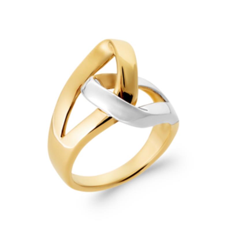 Coque de Nacre Bague plaqué or 2133401