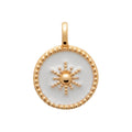 Coque de Nacre Pendentif plaqué or 2769410