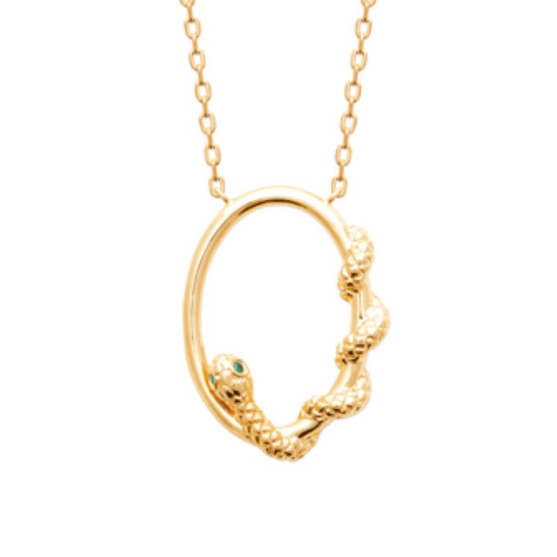 Coque de Nacre Collier plaqué or 974061