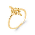 Coque de Nacre Bague plaqué or 2973400