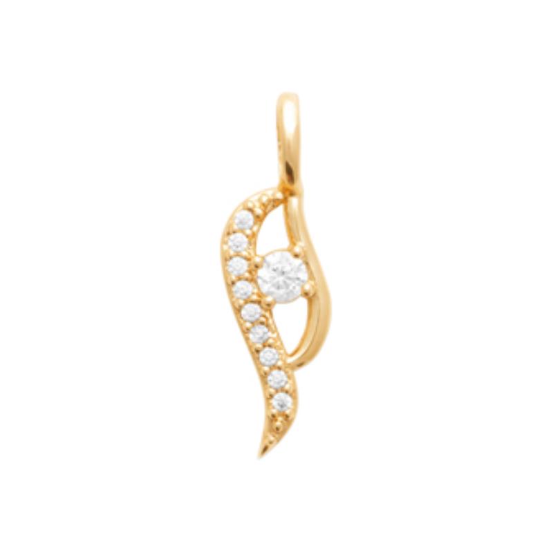 Coque de Nacre Pendentif plaqué or 2779510