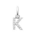 Coque de Nacre Pendentif initiale argent 1776711