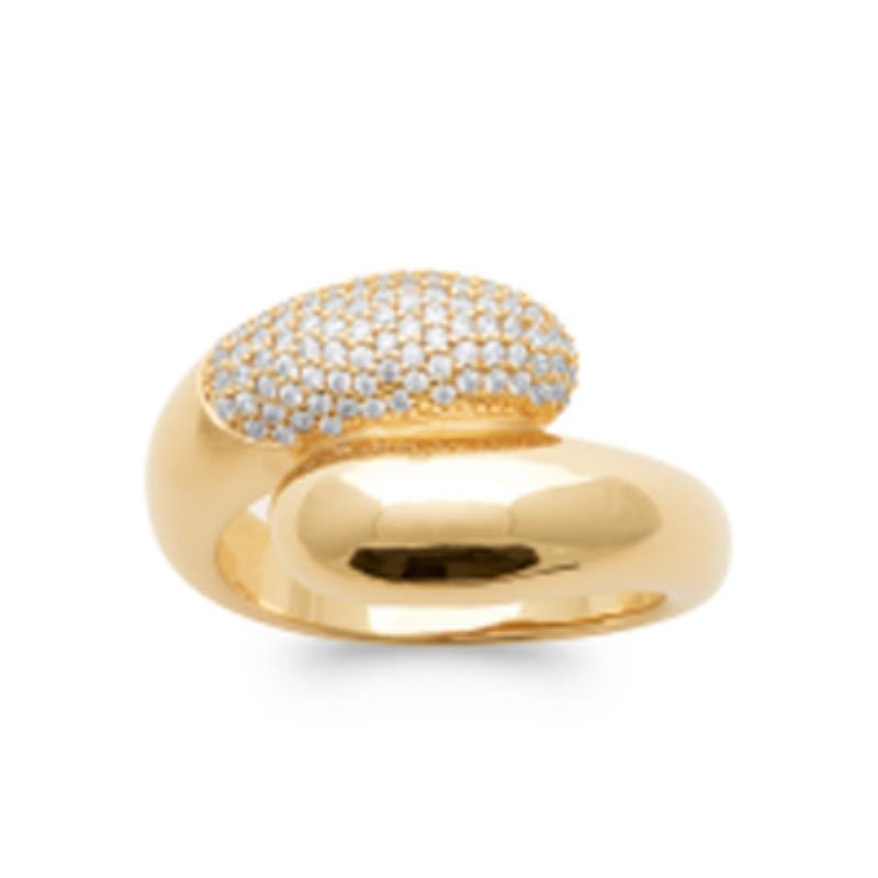 Coque de Nacre Bague plaqué or 2967410