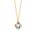 Coque de Nacre Collier plaqué or 974393