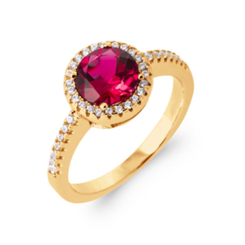 Coque de Nacre Bague plaqué or 2930120