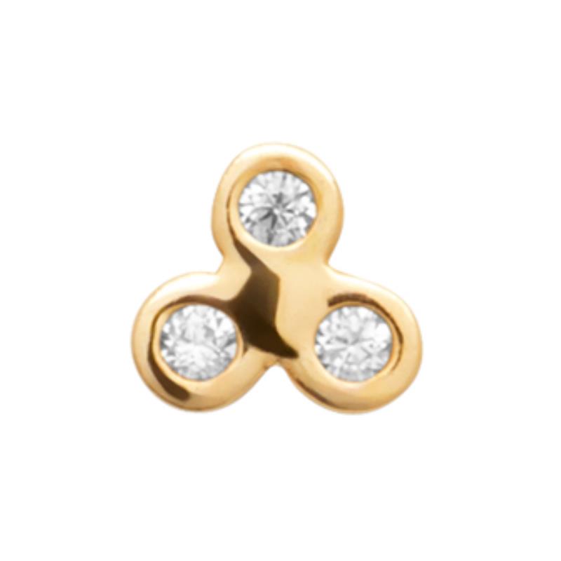 Coque de Nacre Piercing plaqué or 23066510