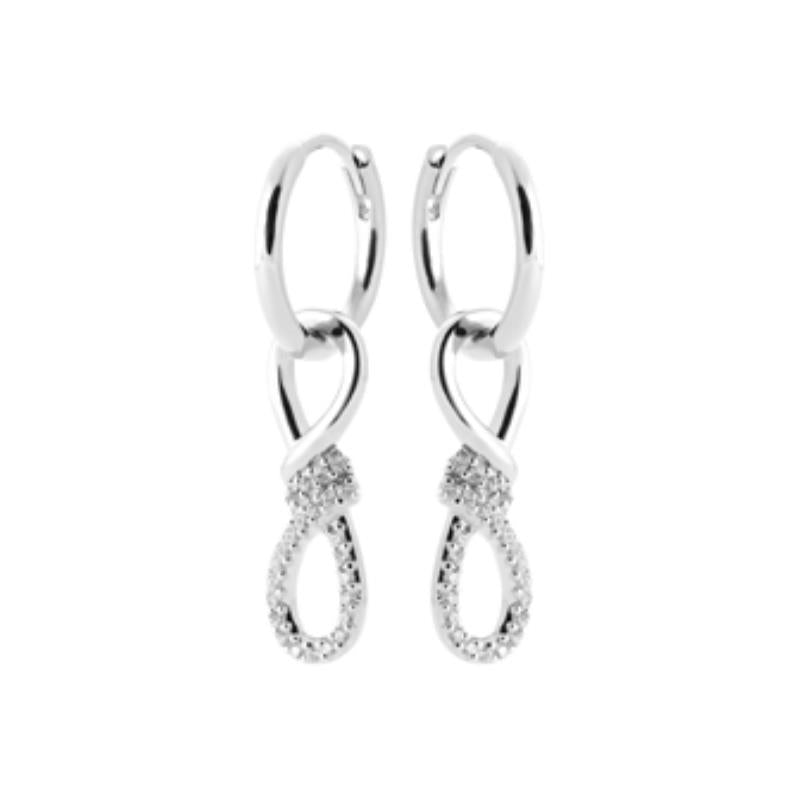 Coque de Nacre Créoles argent 1669710