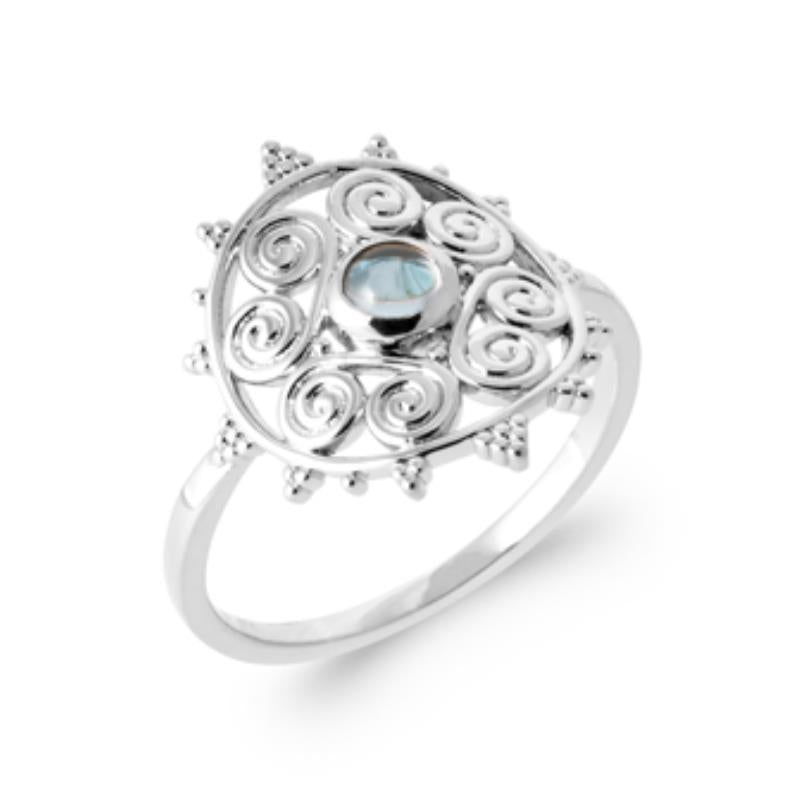 Coque de Nacre Bague argent 1932660
