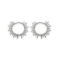 Coque de Nacre Créoles argent 7621500
