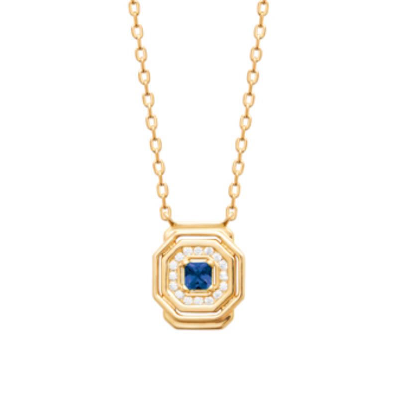 Coque de Nacre Collier plaqué or 974114