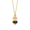 Coque de Nacre Collier plaqué or 974220