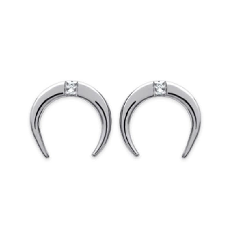Coque de Nacre Puces d'oreilles argent 1543710
