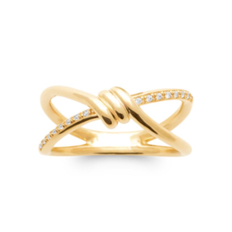 Coque de Nacre Bague plaqué or 2984810