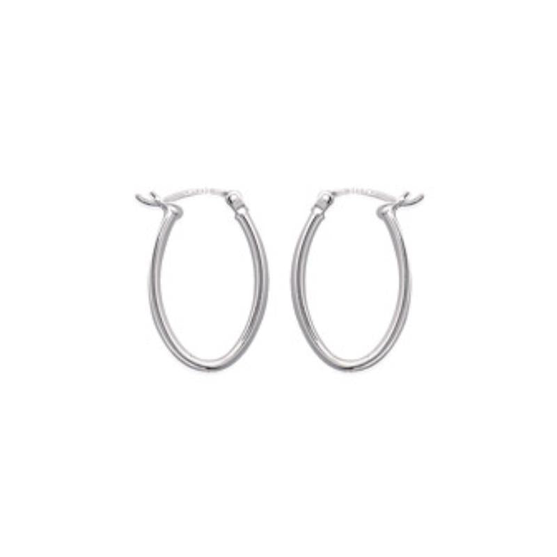 Coque de Nacre Créoles argent 7611220