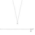 Coque de Nacre Collier argent 873529