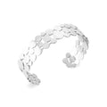 Coque de Nacre Bracelet jonc acier 312138