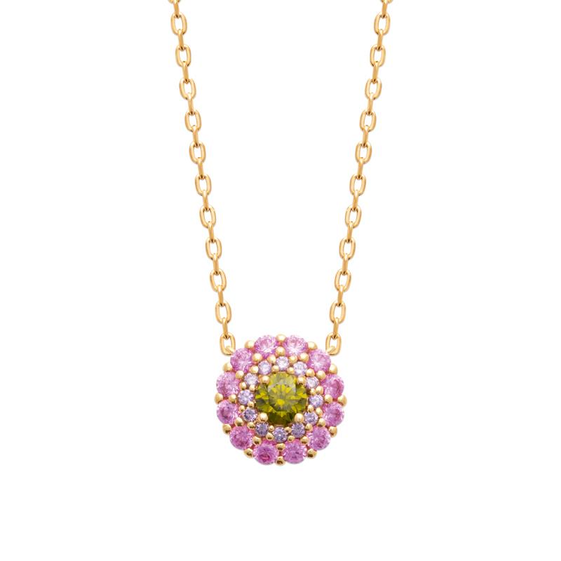 Coque de Nacre Collier plaqué or 974184