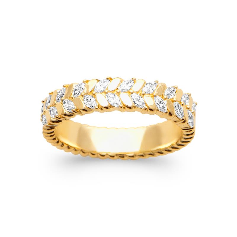 Coque de Nacre Bague plaqué or 20021610