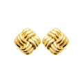 Coque de Nacre Boucles d'oreilles acier doré 3126109