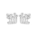Coque de Nacre Boucles d'oreilles plaqué argent 43062310