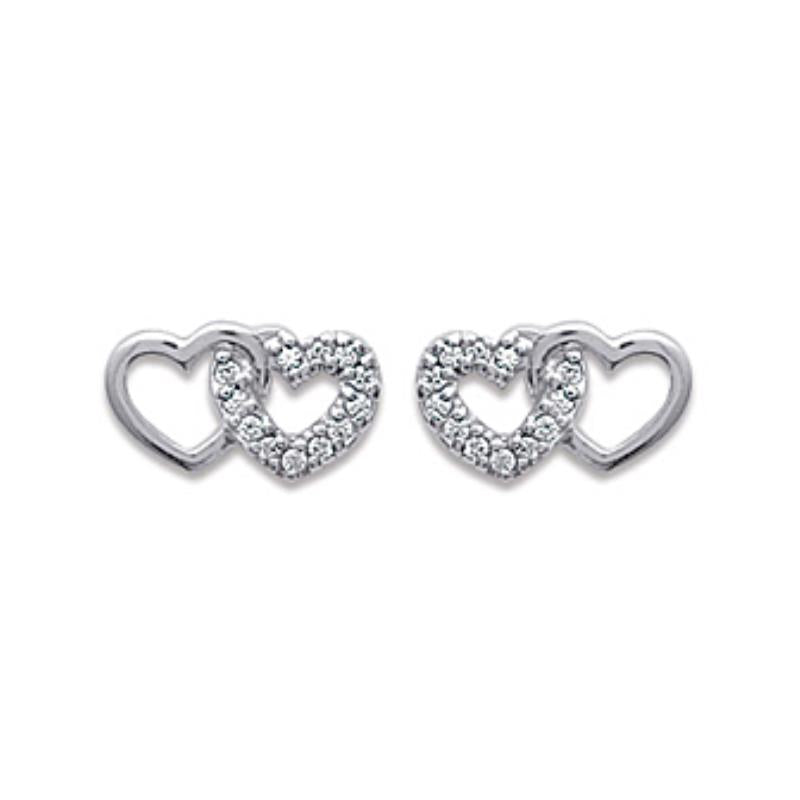 Coque de Nacre Puces d'oreilles argent 1362510