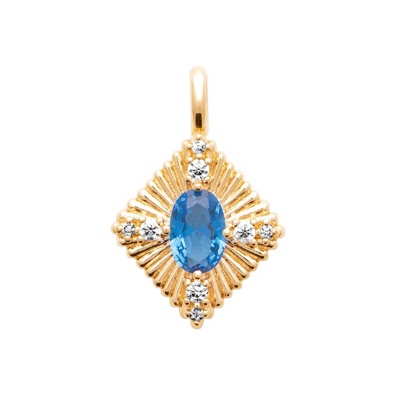 Coque de Nacre Pendentif plaqué or 2790540