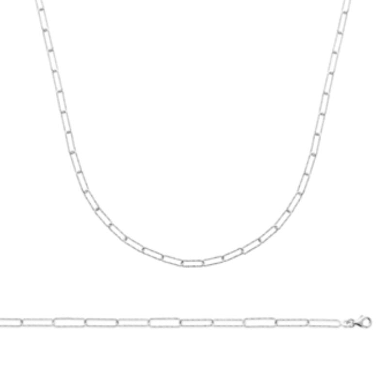 Coque de Nacre Chaîne argent 721857