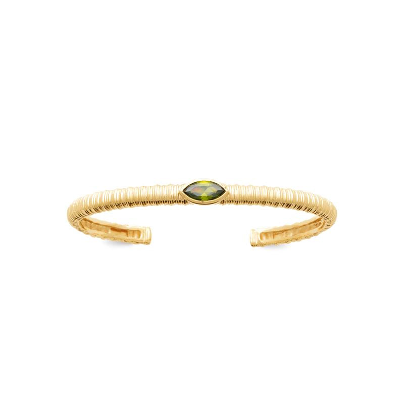Coque de Nacre Bracelet jonc plaqué or 973936