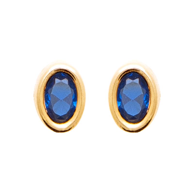 Coque de Nacre Puces d'oreilles plaqué or 23089640
