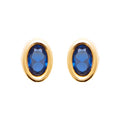Coque de Nacre Puces d'oreilles plaqué or 23089640