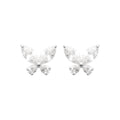 Coque de Nacre Puces d'oreilles argent 13033410