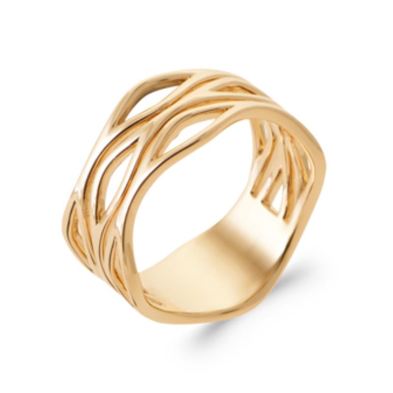 Coque de Nacre Bague plaqué or 2979200