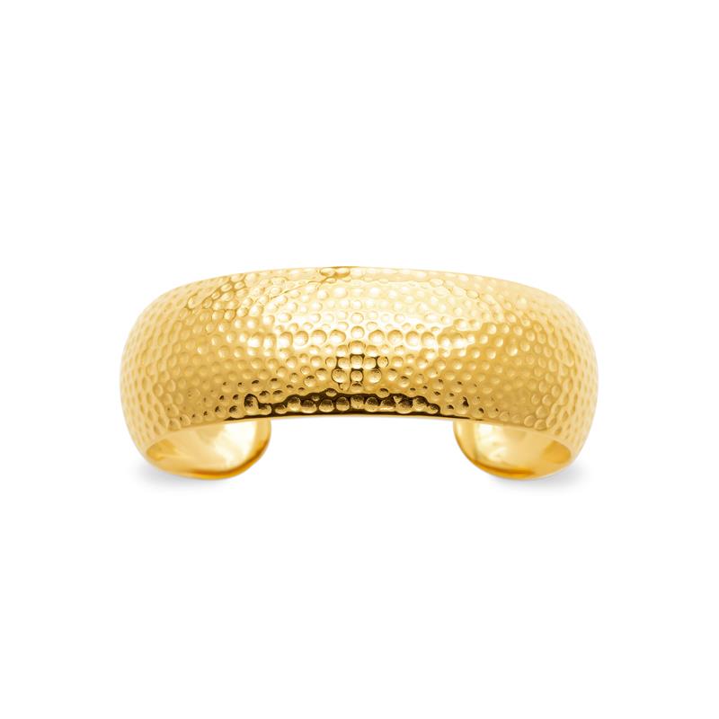 Coque de Nacre Bracelet jonc acier doré 312294